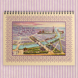 Caderno Espiral Notebook Paris Expo 1900