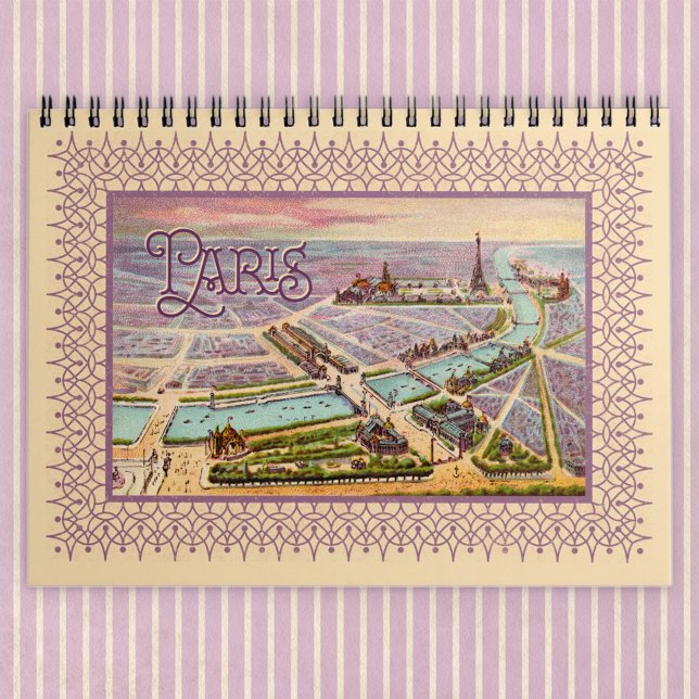 Caderno Espiral Notebook Paris Expo 1900 (Criador carregado)