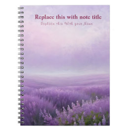 Caderno Espiral Notebook Pastel Floral rico