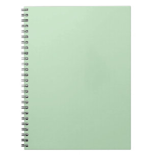 Caderno Espiral Notebook Pastel Green Spiral