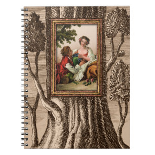 Caderno Espiral Notebook Pastoral Bliss