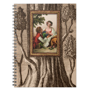 Caderno Espiral Notebook Pastoral Bliss