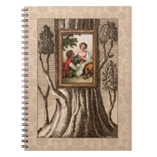 Caderno Espiral Notebook Pastoral Bliss