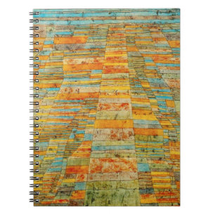Caderno Espiral Notebook Paul Klee Highways e Byways