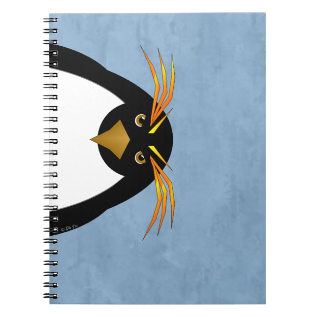 Caderno Espiral Notebook Penguin (Frente)