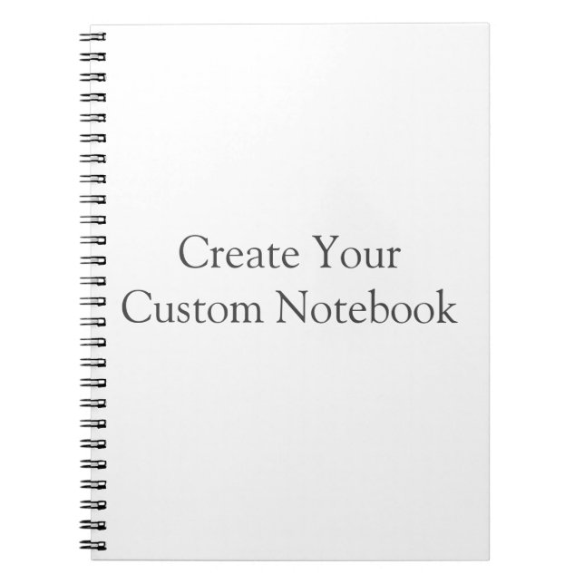 Caderno Espiral Notebook Personalizado (Frente)