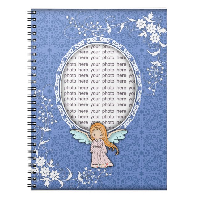 Caderno Espiral Notebook Personalizado - Adicionar Sua Própria Fot (Frente)