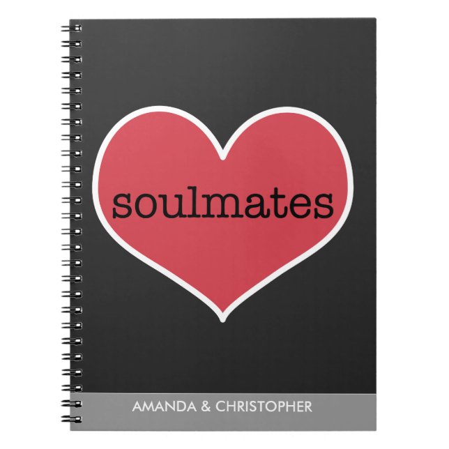 Caderno Espiral Notebook personalizado adorado (Frente)