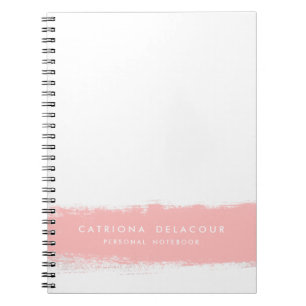 Caderno Espiral Notebook Personalizado com Abertura de Cor de Água