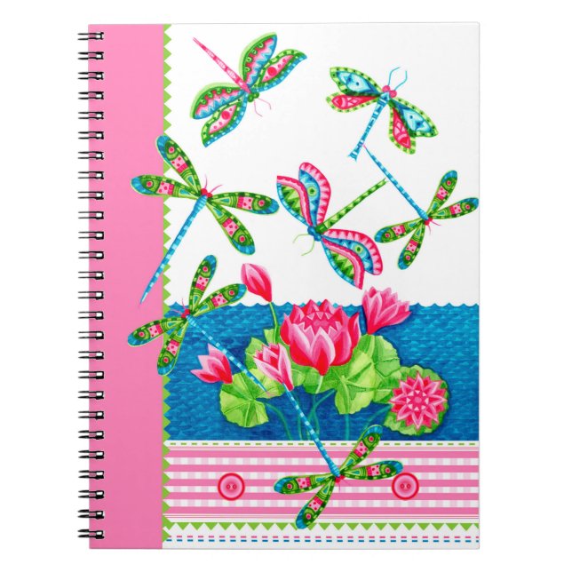 Caderno Espiral Notebook personalizado com lixívia (Frente)
