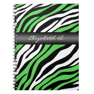 Caderno Espiral Notebook Personalizado com Mistura Verde de Impres