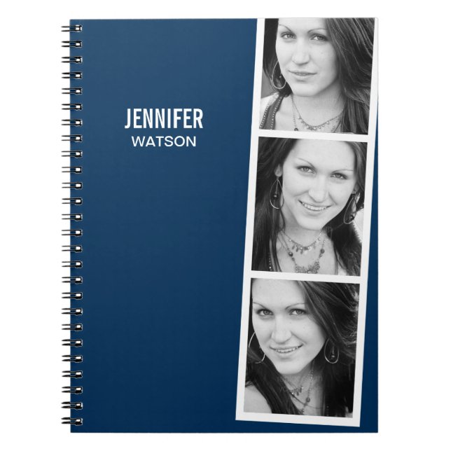 Caderno Espiral Notebook Personalizado da Booth de Fotografia (Frente)