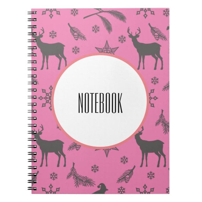 Caderno Espiral notebook Personalizado de Fotografia da Floresta N (Frente)