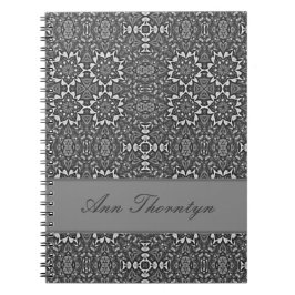 Caderno Espiral Notebook Personalizado De Padrão De Caleidescópio