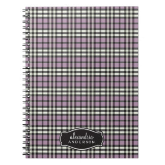 Caderno Espiral Notebook personalizado de Xadrez de pré-disquete (