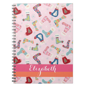 Caderno Espiral Notebook Personalizado Irmã de Reserva de Natal