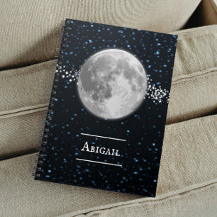 Caderno Espiral Notebook Personalizado Lunar