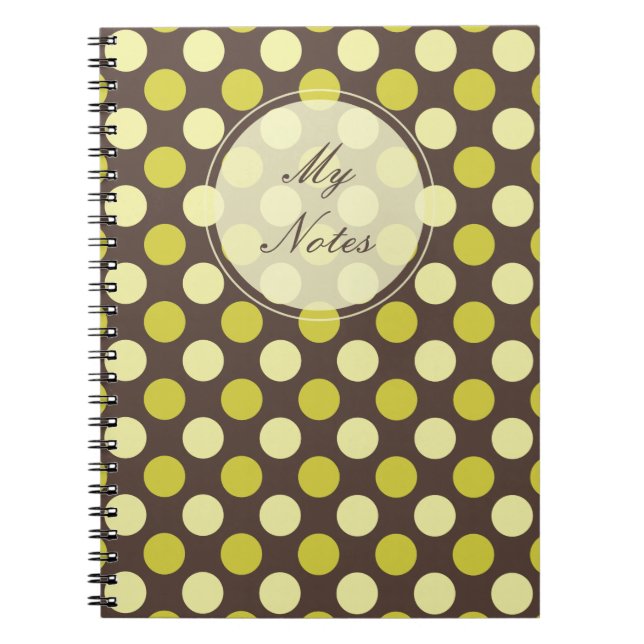 Caderno Espiral Notebook Personalizado "Pontos Retroativos - Choco (Frente)