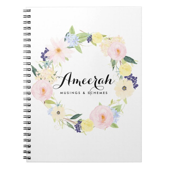 Caderno Espiral Notebook personalizado por impermeabilização Prima (Frente)