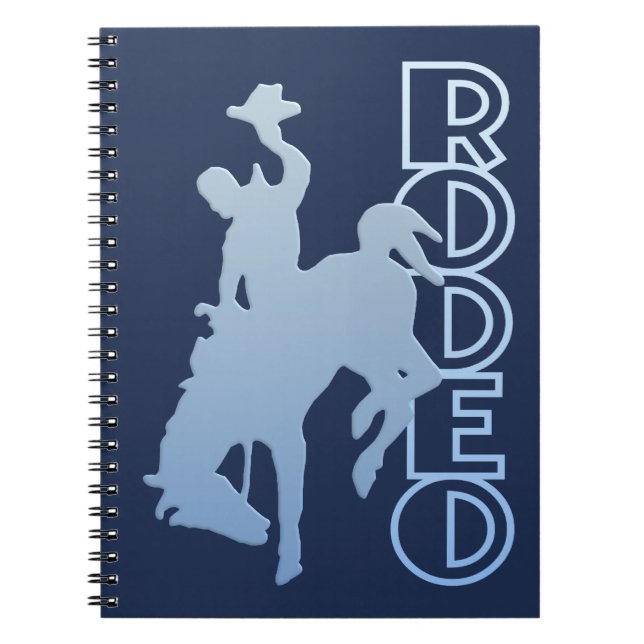Caderno Espiral notebook personalizado RODEO (Frente)