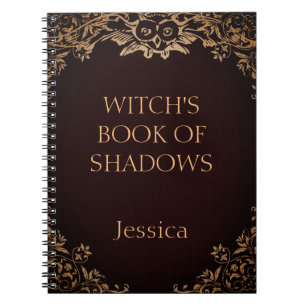 Caderno Espiral Notebook Personalizado Wicca De Shadows