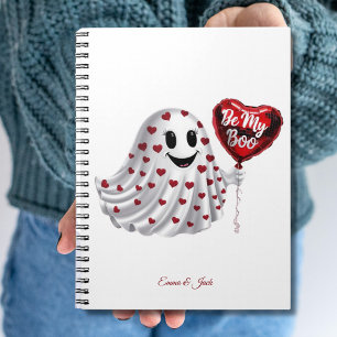 Caderno Espiral Notebook personalizável com Dia de os namorados co