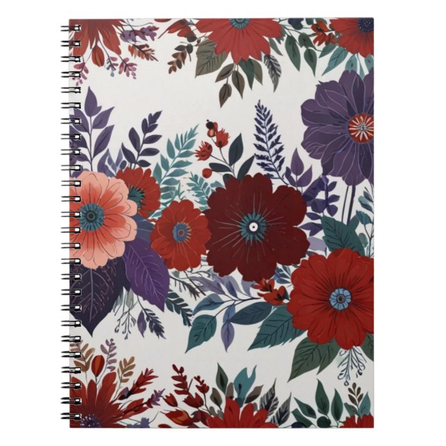 Caderno Espiral Notebook personalizável para presentes (Frente)