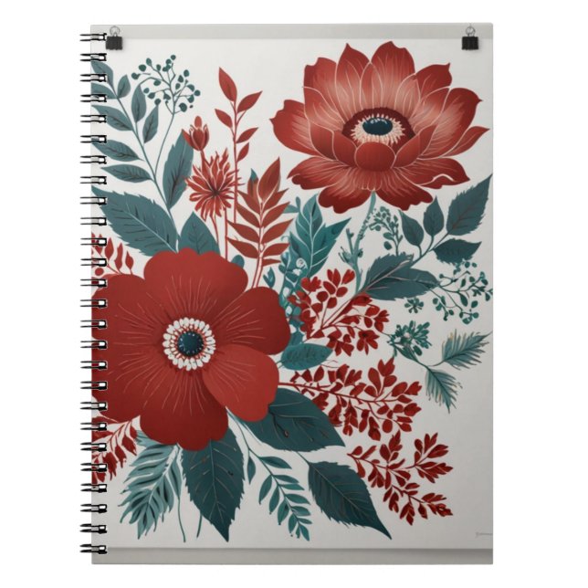 Caderno Espiral Notebook personalizável para presentes (Frente)