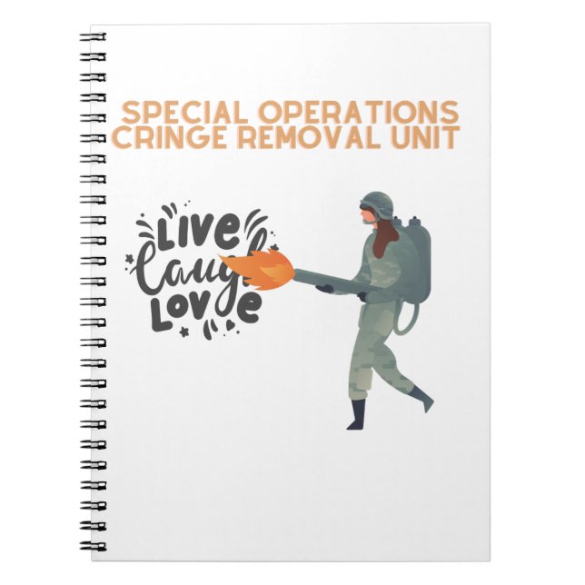 Caderno Espiral Notebook Pessoal Anti-Cringe (Frente)