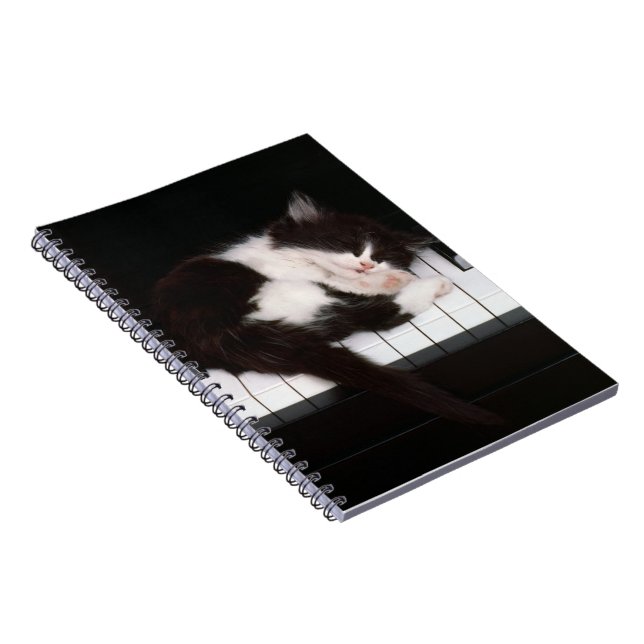Caderno Espiral Notebook-Piano Kitten (Lado Direito)