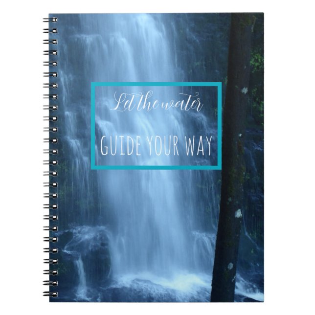 Caderno Espiral Notebook Picturesco Erskine Waterfall (Frente)