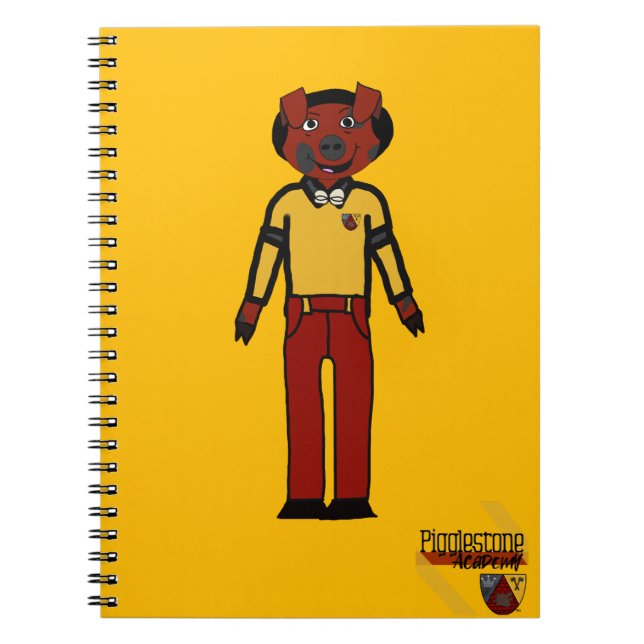 Caderno Espiral Notebook Pigglestone 2Y (Frente)