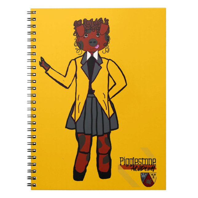 Caderno Espiral Notebook Pigglestone 6Y (Frente)