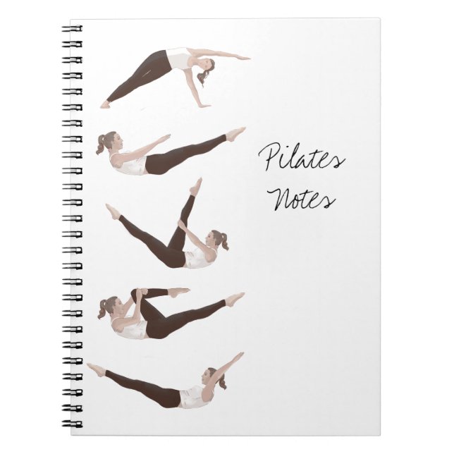 Caderno Espiral Notebook Pilates Notes Spiral (Frente)