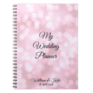 Caderno Espiral Notebook Pink Personalizado