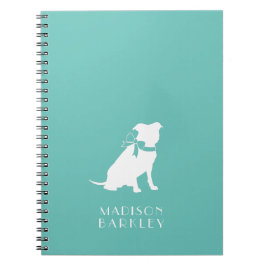 Caderno Espiral Notebook Pit Bull Dog Puppy Pitbull