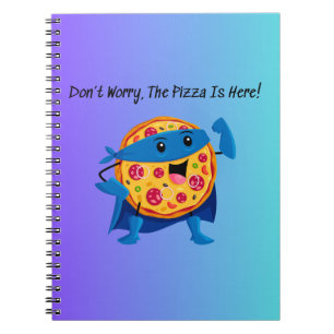 Caderno Espiral Notebook Pizza Pal