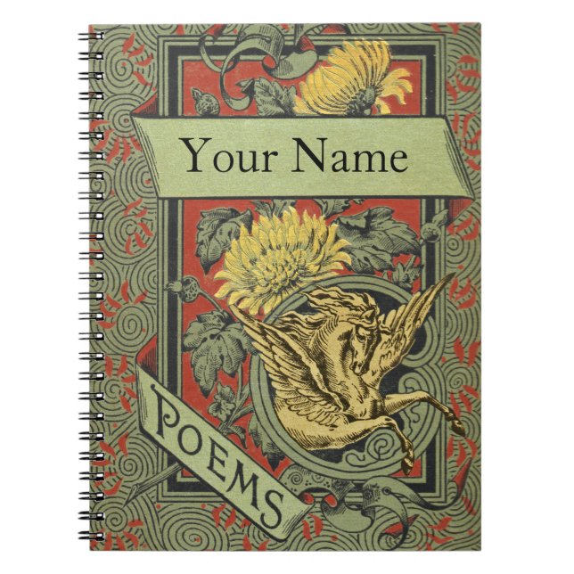 Caderno Espiral Notebook Poettry (Frente)