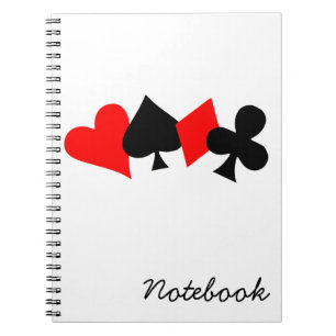 Caderno Espiral Notebook Poker