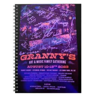 Caderno Espiral Notebook Poster 2023