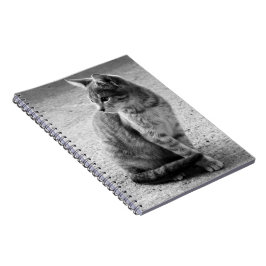 Caderno Espiral Notebook preto e branco