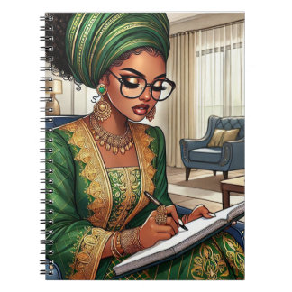 Caderno Espiral Notebook princesa verde