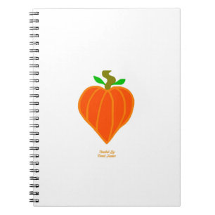 Caderno Espiral Notebook Pumpkin Heart Spiral
