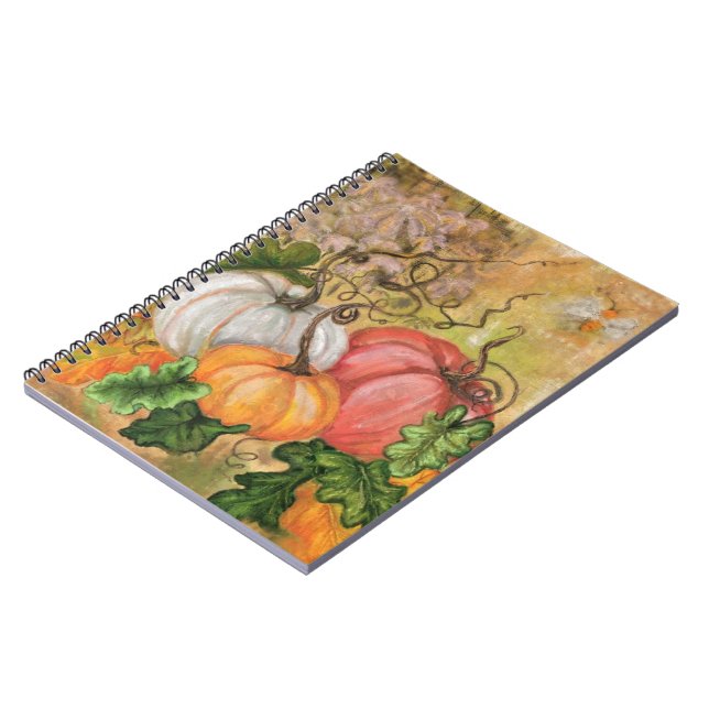 Caderno Espiral Notebook Pumpkins (Left Side)