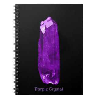 Caderno Espiral Notebook Purple Crystal Small