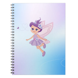 Caderno Espiral Notebook Purple & Light Blue