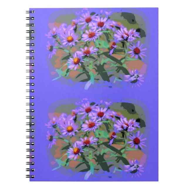 Caderno Espiral notebook púrpura (Frente)