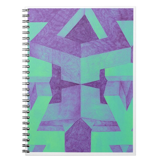 Caderno Espiral Notebook quebra-cabeça (Frente)
