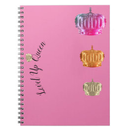 Caderno Espiral Notebook Queen de Nível Superior