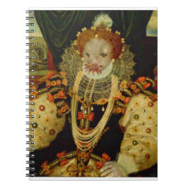 Caderno Espiral Notebook Queen Elizabeth I